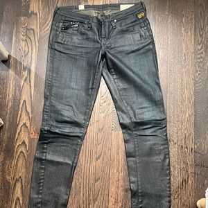 Black Skinny Designer G-Star Jeans (willing to negotiate the price)